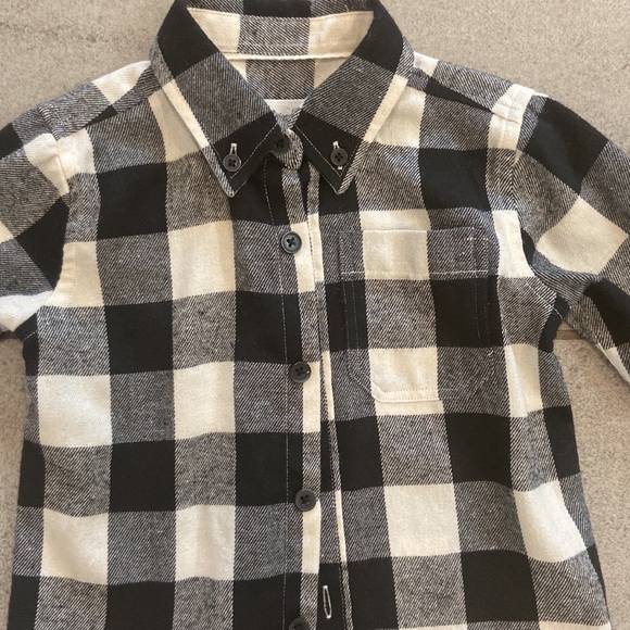Sovereign Code Baby Boy Plaid Shirt, Sz 12 Months - Picture 2 of 6